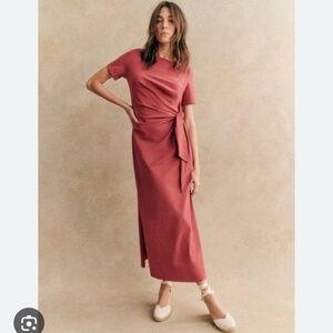 Sezane Pippa Dress Rosewood - Size XS